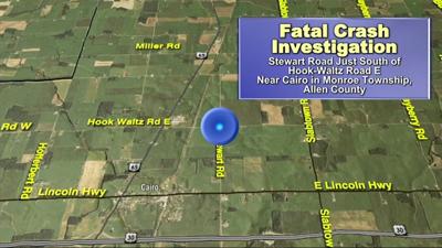 Columbus Grove man killed in single vehicle crash in rural Allen County