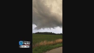 Region recovering from Monday evening storms