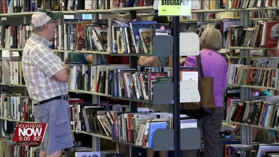 The 2023 AAUW book fair is underway at the Lima Mall