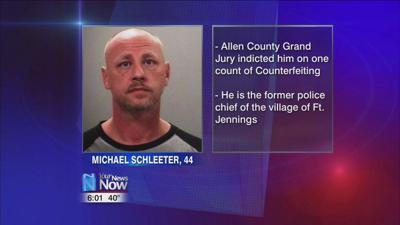 Former Ft. Jennings Police Chief indicted on Counterfeiting charge