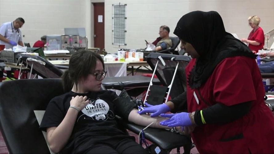 Vantage students lending a hand and arm for Day of Caring