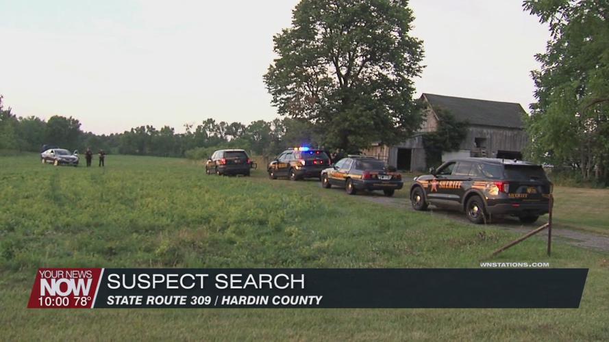 One in custody and another possible suspect search following car chase