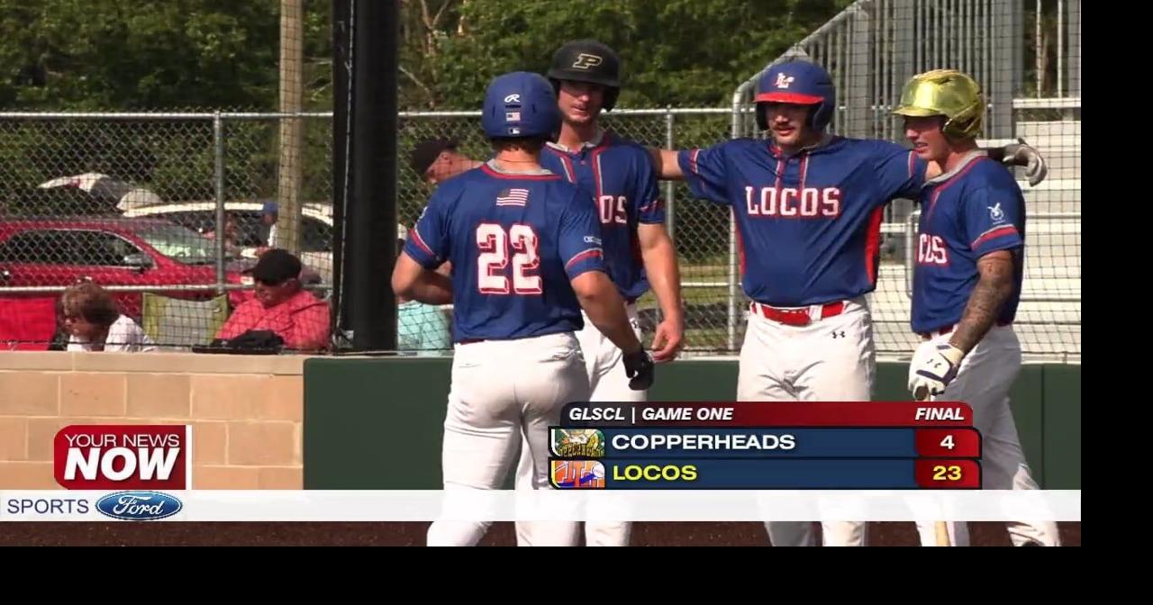 Locos erupt for 23 runs in weather-shortened win over Copperheads