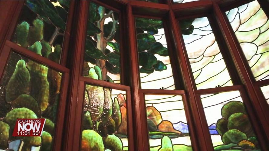 Victorian architecture, Christmas decor, stained glass windows wow MacDonell House visitors