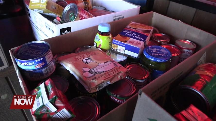 Com_UNITY Ministries distributes food collected during recent drive