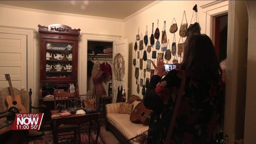 Victorian architecture, Christmas decor, stained glass windows wow MacDonell House visitors