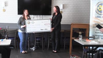 Lima Exchange Club awards scholarship to student pursuing child welfare career