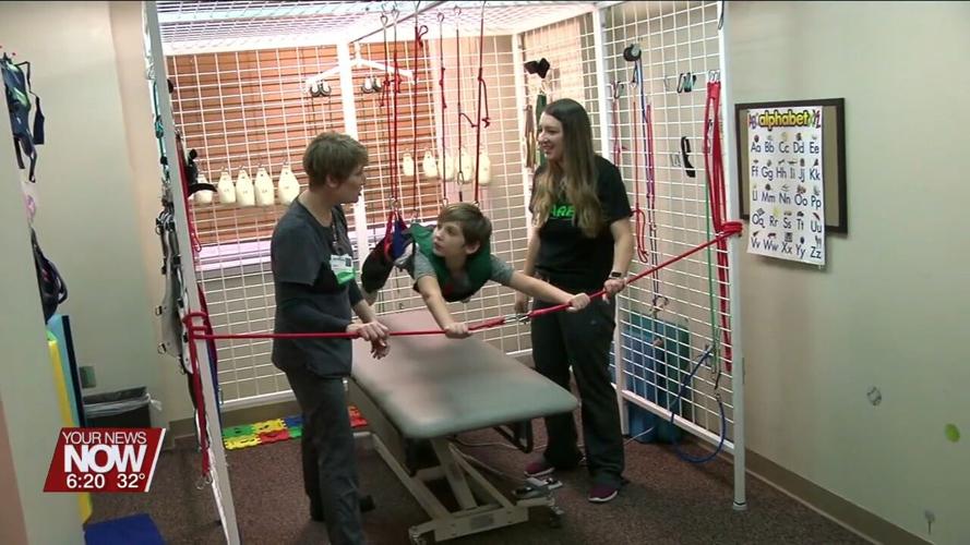 New physical therapy equipment will help children at Lima Memorial