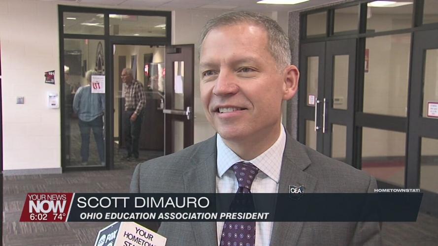 Ohio Education Association President tours Apollo Career Center