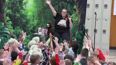 Saint Charles students hear from local author during Reading Roundup Week