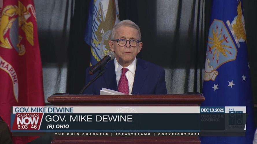 Ohio officials hold a Wreaths Across America event to honor fallen military personnel