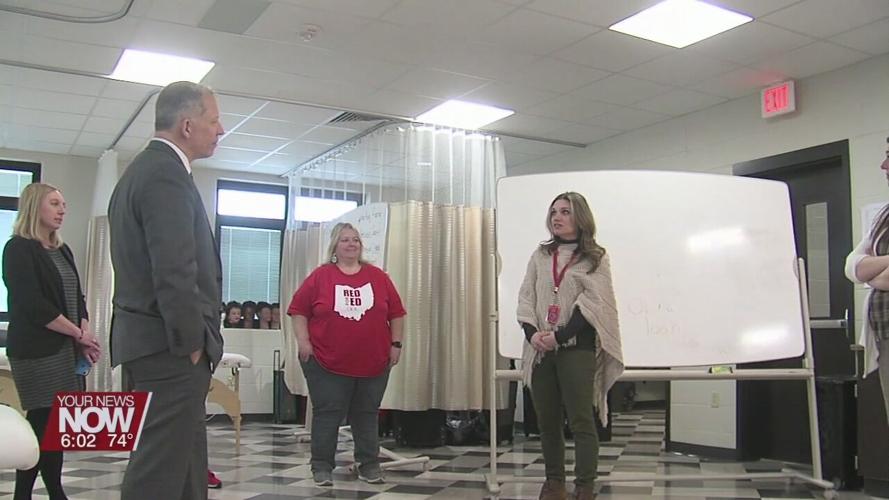 Ohio Education Association President tours Apollo Career Center