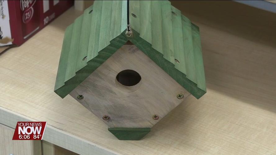 Heir Force Community School students explore nature at the Tecumseh Nature Preserve