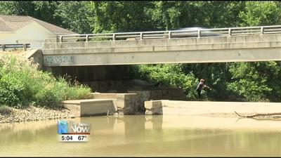 Water Levels Low at Auglaize River