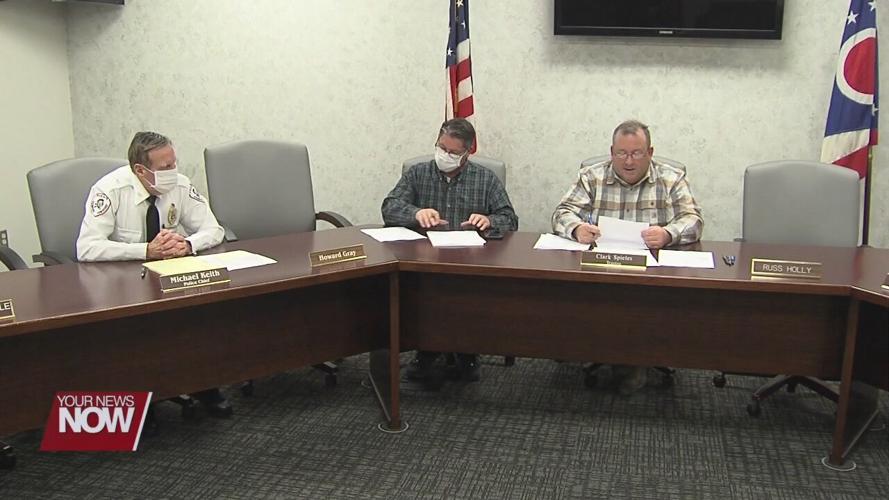Shawnee Township Trustees meet with newest member on board