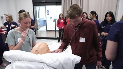 Hands-on experience inspires future health care professionals