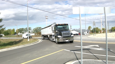 New roundabout opens at Thayer Road and State Route 81 in Lima