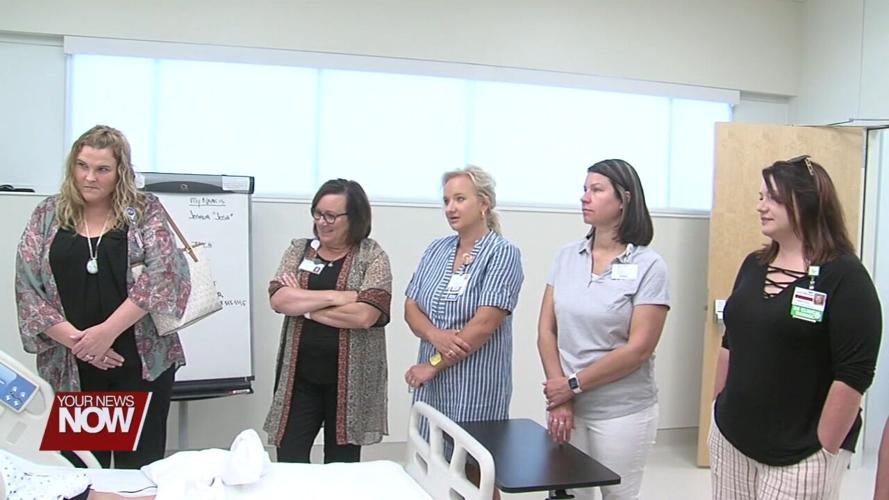 West Central Ohio Nursing Leadership tours Borra Center
