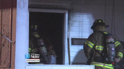 House fire on Franklin Street