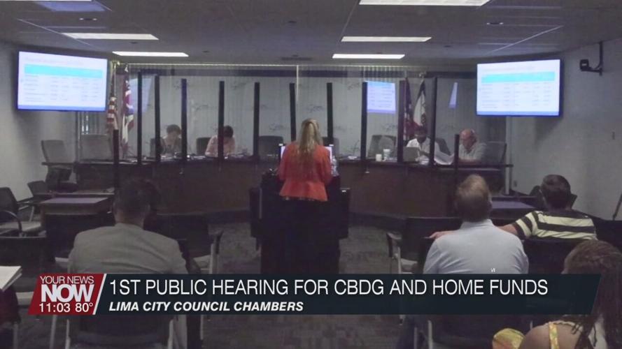 Lima Council members learn about 2022-23 CBDG funding allocations