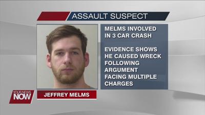 Driver causes crash intentionally
