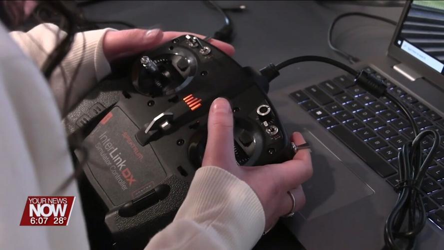 Elida FFA students check out 3D tech and drone technology thanks to "Rhodes in Motion" lab