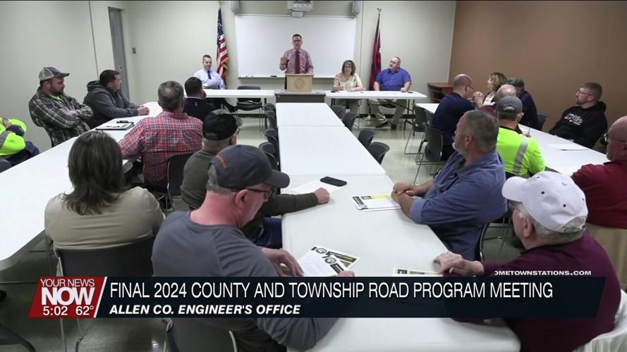 Officials finalize plans for 2024 road projects in Allen County