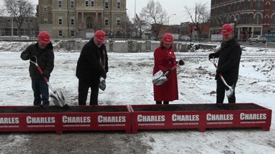 Commissioners break ground for Allen County's new administration building