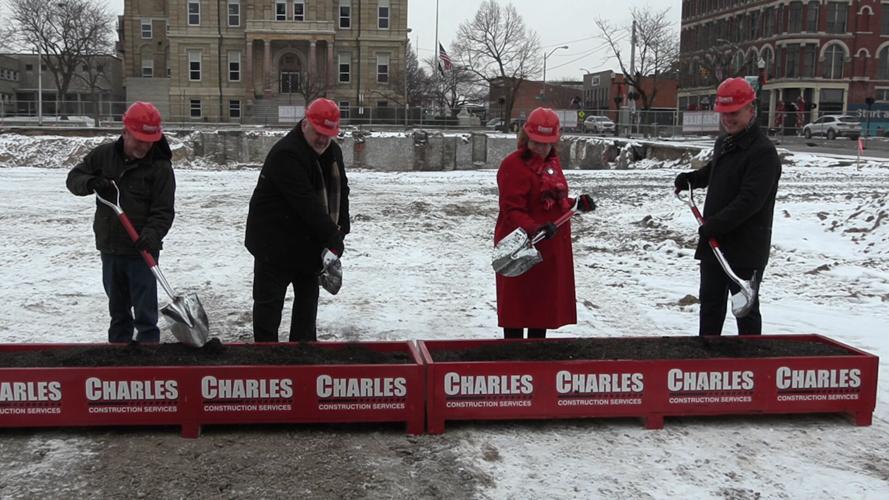 Commissioners break ground for Allen County's new administration building