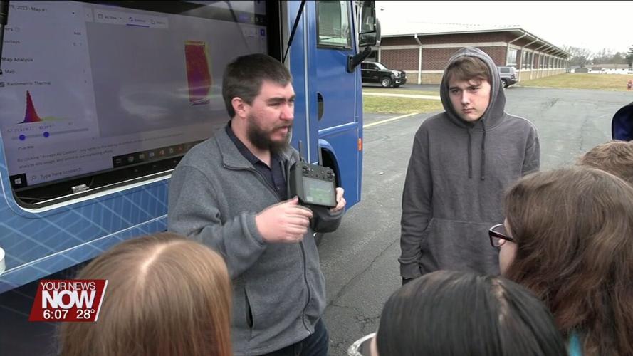 Elida FFA students check out 3D tech and drone technology thanks to "Rhodes in Motion" lab