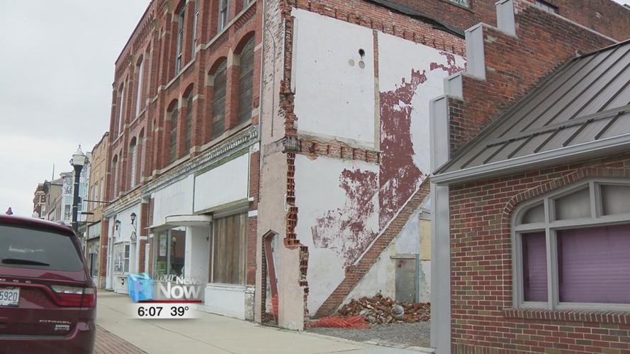 Downtown Delphos buildings being inspected for structural integrity.jpg