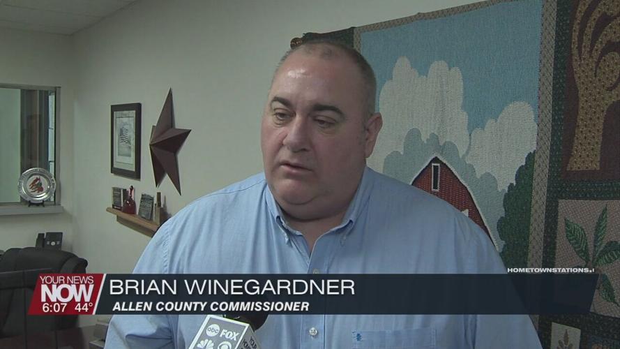 Allen County Commissioners approving contracts to start roofing projects on 3 separate building