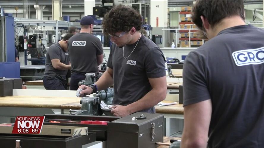 Apprenticeship program giving hands-on training at GROB