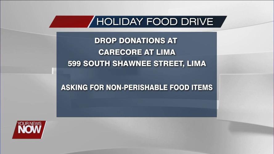 CareCore at Lima holding holiday food drive
