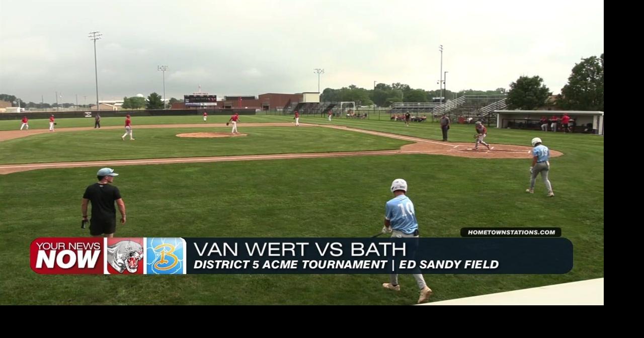 Van Wert eliminates Bath 3-1 in ACME District 5 tournament