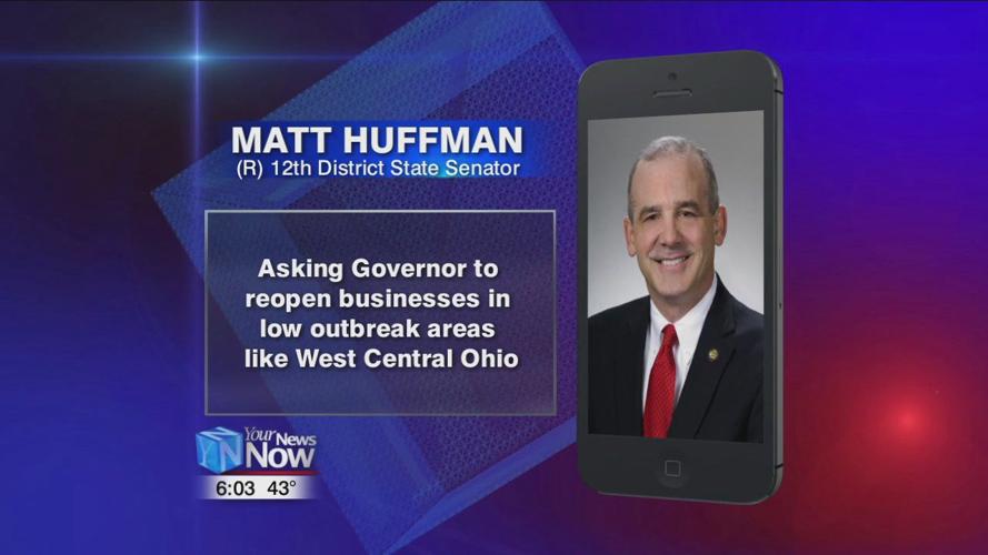 Huffman asks that businesses reopen in areas that have low numbers of COVID-19