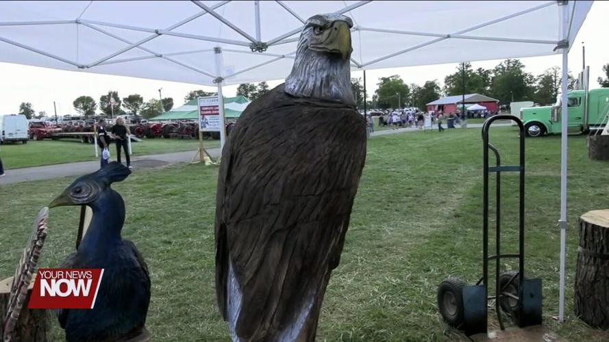 Bear Hollow Wood Carvers revving up crowds with beautiful chainsaw sculpted art