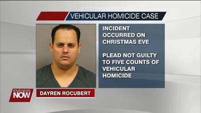 Florida man pleads not guilty to five counts of vehicle homicide in Shelby County