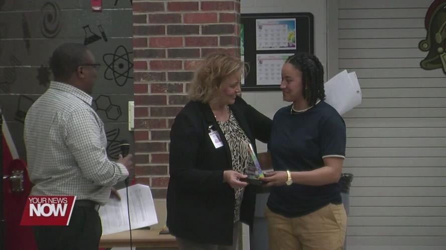 "Outstanding 11" award presented to Lima City School staff members