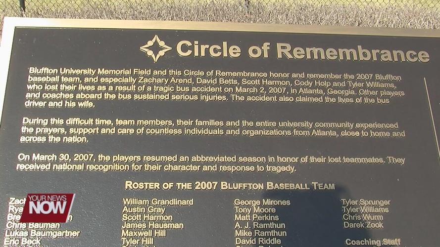 Circle of Remembrance held at Bluffton University to remember those lost in 2007 crash