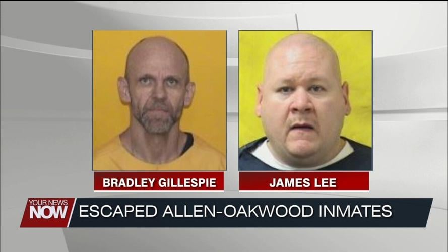 UPDATE 1 of the escaped inmates in custody in Henderson, KY the other