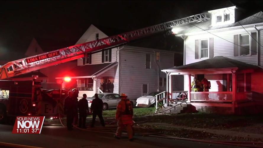 Two-Alarm House Fire in Lima Monday Night