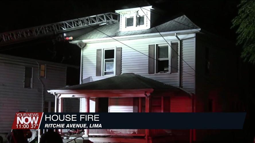 Two-Alarm House Fire in Lima Monday Night