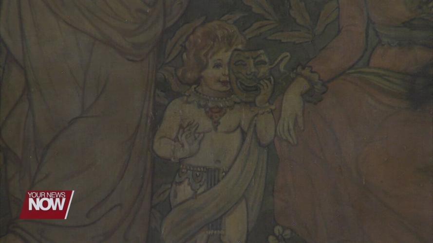 Ohio Theatre original murals unveiled, set for restoration