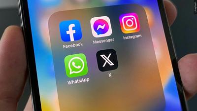 Social Media apps phone