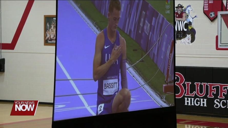 Community gathers for Olympic watch party to cheer on hometown hero Trevor Bassitt