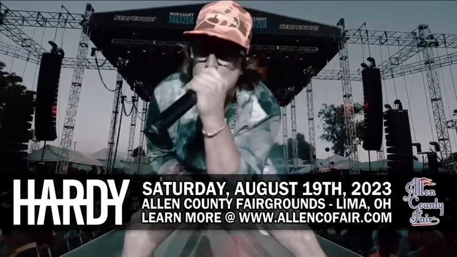 Music sensation HARDY is coming to the 2023 Allen County Fair