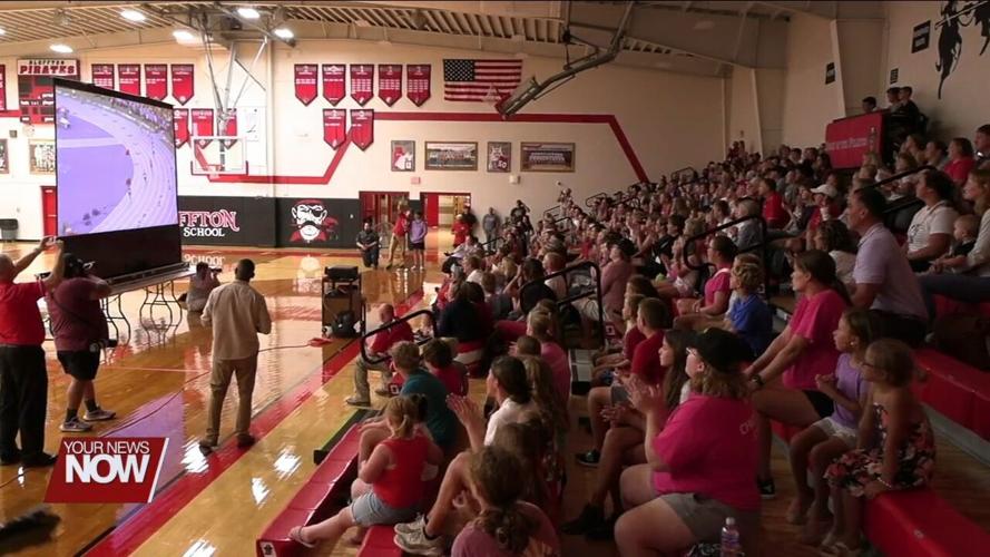 Community gathers for Olympic watch party to cheer on hometown hero Trevor Bassitt