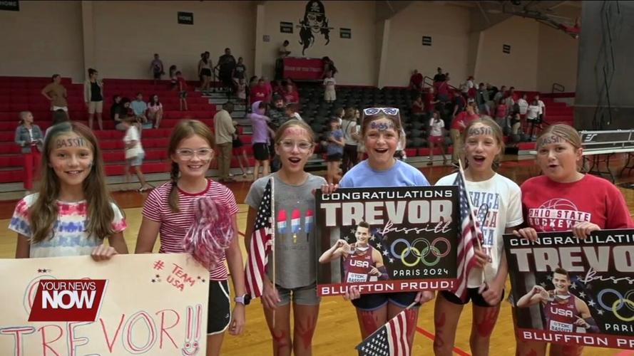 Community gathers for Olympic watch party to cheer on hometown hero Trevor Bassitt