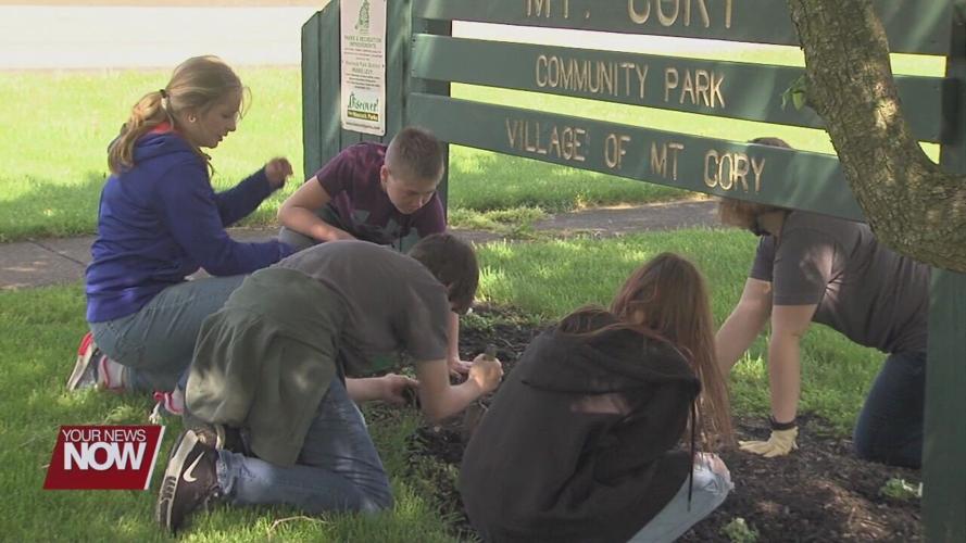 School-wide community project at Cory-Rawson